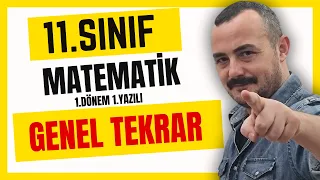 11.Sınıf Matematik 1. Dönem 1. Yazılı Genel Tekrar
