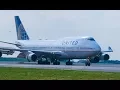 Beijing to Chicago - United Airlines 747-400 PEK-ORD