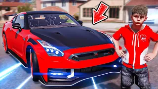 اشتريت سيارة جديدة وسبايدرمان خربها 😱🔥!! | فلم قراند