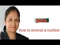 Program To Reverse A Number In Java Netbeans