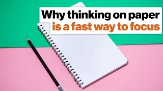why thinking on paper is a fast way to focus ryder carroll big think