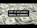 The TOP 10 serial numbers to look for on dollar bills