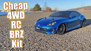Cheap Fun RC Car Kit Tamiya Subaru BRZ ZD8 TT-02 Quick Look RC Driver