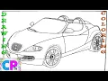Seat Tango Drawing and Coloring Pages Creating a Picture of a Seat Tango Cool Car for the Trip