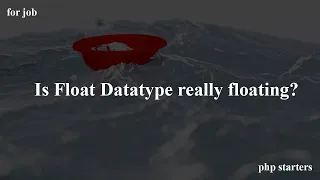 php float datatype How to get php job