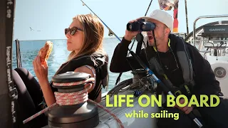 WHAT we do during 14 hours of SAILING!? (Island hopping to La Gomera) | EP20