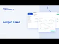 SDK finance General Ledger Demo Double-Entry Ledger for Fintechs