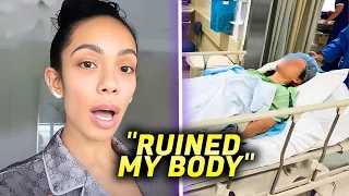 Erica Mena CRIES After BOTCHED BOOB JOB THEY LIKE STONE