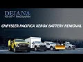 Chrysler Pacifica Xerox Battery Removal