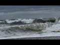 GWC Weather Footage - Rough Surf at Sandy Hook