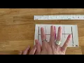 Fractions on a ruler