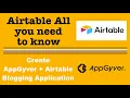 Learn Airtable Step by Step Beginner Tutorial - Create AppGyver No Code App