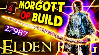 Elden Ring THIS MORGOTT BUILD IS EXTRAORDINARY - Morgott s Cursed Sword VS All Bosses No Hit 2024
