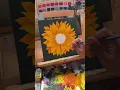Download Lagu Paint a sunflower with me 🌻 #art #acrylicpainting #acrylic #explore #fypage