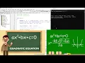 13 How to find the roots of a quadratic in C - Learning Programming by Coding