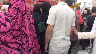 رقص وتحرش في مصطفى محمود عقب صلاة العيد 