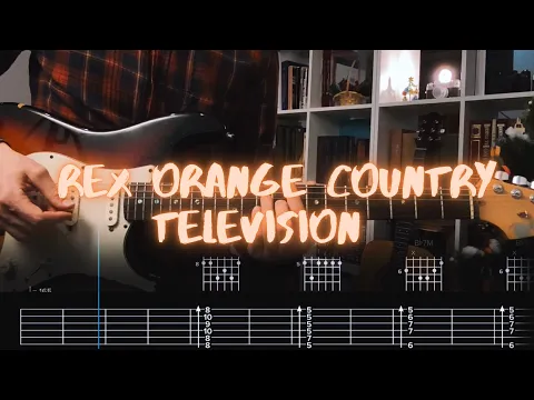 Download MP3 Television / So Far So Good Rex Orange County Сover / Guitar Tab / Lesson / Tutorial