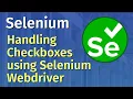 How to handle Checkbox in Selenium Selenium Webdriver with Java
