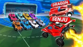 Dragon and Senju VS Every Rank Until They Lose (REMATCH)