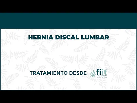 Hernia Discal Lumbar. Tratamiento de Fisioterapia - FisioClinics Madrid
