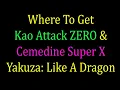 Where To Buy Kao Attack ZERO Cemedine Super X - Yakuza Like A Dragon