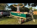 I Bought my KIDS a New RIVER YACHT for 2 500 off the Side of the Road It s Really Fast