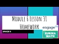 Engage NY Eureka Math Grade 5 Module 6 Lesson 31 Homework