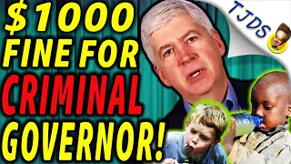 Ex-Governor Fined 1000 For Poisoning Flint Michigan