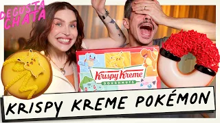 DONUTS de POKÉMON da Krispy Kreme: provamos TODOS! no #DEGUSTACHATA | Lu Ferreira