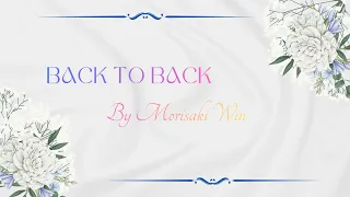 back to back by morisaki win thai sub 