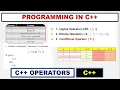 C Operators Bitwise Logical Conditional operators xRay Pixy