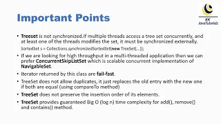Discuss implementation and uses of TreeSet Collection in java very important for interview