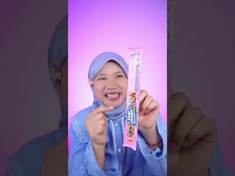 POPPING ROPE JELLY🌈 #asmr  #mukbang #makansesuaiemoji #videomakan