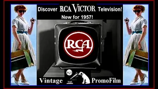 original 1957 rca portable tv commercial crt television rca victor tv history vacuum tubes