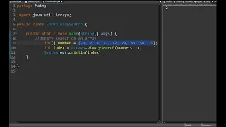 Building Java Programs CH13 Searching Sorting BinarySearch on an Array