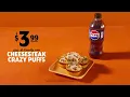 Cheesesteak Crazy Puffs only at Little Caesars