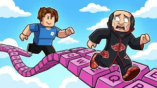 Testei a Nova GALÁXIA do Parkour de Teclados