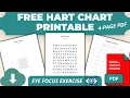 Free Hart Chart Printable PDF Download How to Use It