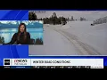 Road conditions on Mount Rose Highway