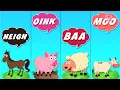 Animal Sounds Song | English nursery rhyme | Baby Song for children