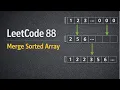 LeetCode 88 Merge Sorted Array C Two Pointer Approach In-Place Solution