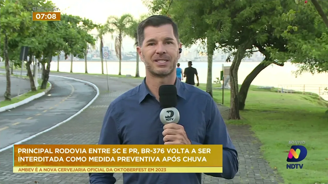 PRF interdita BR-376 nos dois sentidos, e sem previsão de liberação da rodovia