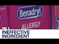 Decongestant ingredient deemed ineffective FDA