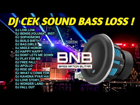 Download MP3 DJ CEK SOUND BASS LOSS  !! GAK REWELAN FULL ALBUM SPECIAL SUB BASS TEST !