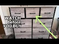 My honest review of Sorbus Dresser with 9 Drawers