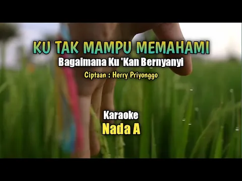 Download MP3 BAGAIMANA KU KAN BERNYANYI ll Nada A