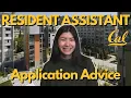 UC BERKELEY RESIDENT ASSISTANT APPLICATION ADVICE year limit app scoring pros cons placement