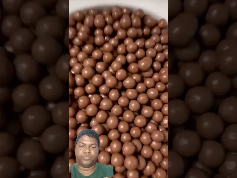 Asmr chocolate balls in toilet