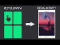 Detail Activity With Data Position Recyclerview Items OnClick Android