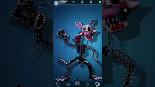 Withered Mangle FNaF Workshop Animation